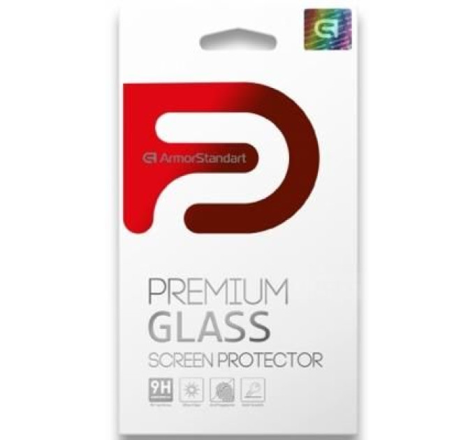 Скло захисне Armorstandart Full Glue iPhone 12 Pro Max Black (ARM57550) (ARM57550)