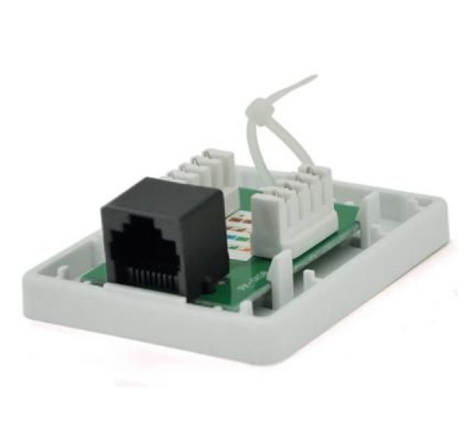 Комп'ютерна розетка RJ45x1 UTP, 8P8C, cat.5e Ritar (00197)