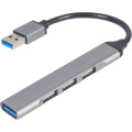 Хаб Gembird UHB-U3P1U2P3-02 , з USB-A на 4x-USB