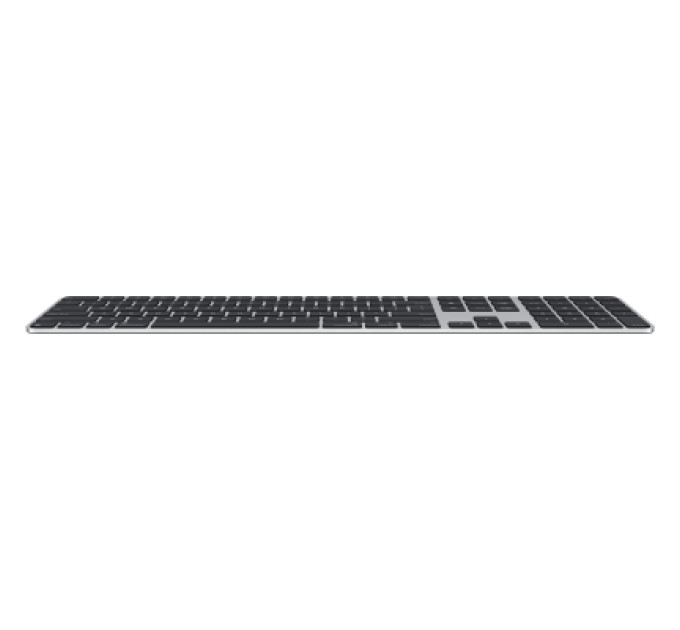 Клавіатура Apple Magic Keyboard with Touch ID Bluetooth/USB UA Black (MXK83UA/A)