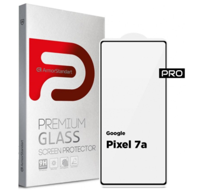 Скло захисне Armorstandart Pro Google Pixel 7a Black (ARM70852)