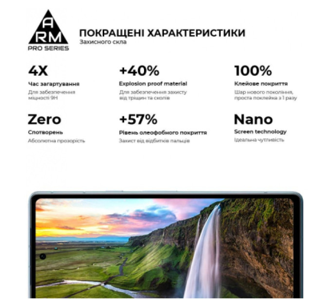Скло захисне Armorstandart Pro Google Pixel 7a Black (ARM70852)