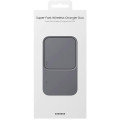 Зарядний пристрій Samsung Duo 15W Grey (EP-P5400BBEGEU)