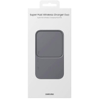 Зарядний пристрій Samsung Duo 15W Grey (EP-P5400BBEGEU)