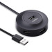 Ugreen Концентратор Ugreen 4-port 1m USB 2.0 CR106 black (20277)