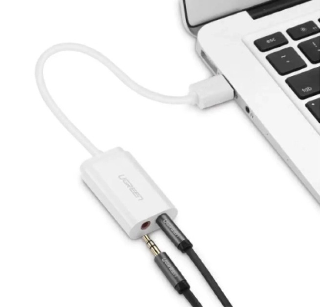 Звукова плата Ugreen US205 white (30143)