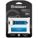 Флеш-накопичувач USB3.2 128GB Kingston IronKey Keypad 200 Type-C Blue (IKKP200C/128GB)