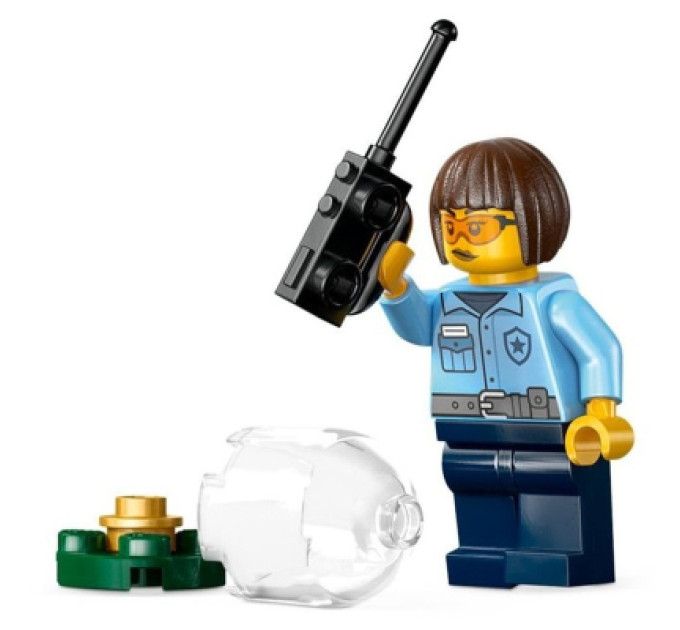 Конструктор LEGO City Переслідування на поліцейському катері (60456)