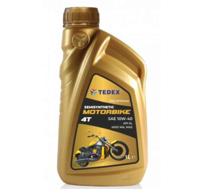 Моторна олива TEDEX 4Т MOTORBIKE SAE 10W40 1л