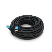 Кабель мультимедійний HDMI M to HDMI M 20.0m V2.0 4Kx2K black Merlion (YT-HDMI(M)/(M)4KV2.0-20m/19122)