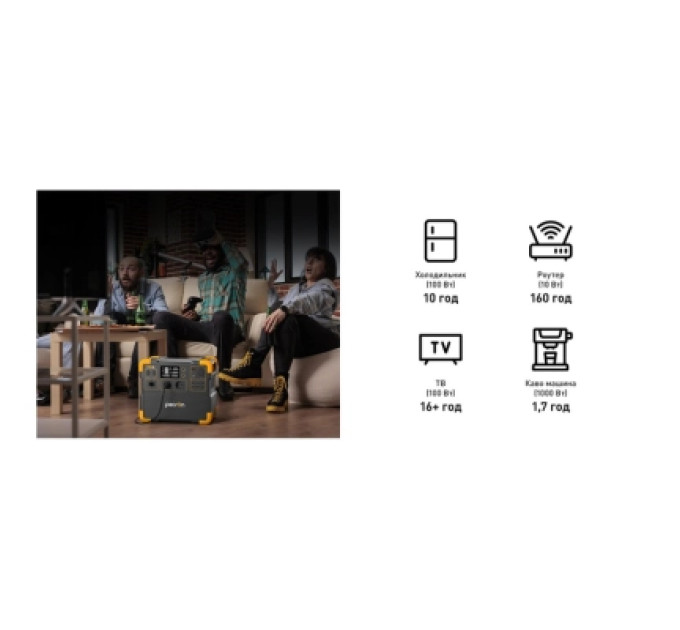 Зарядна станція Pecron 2400W 2048Wh (E2400LFP)