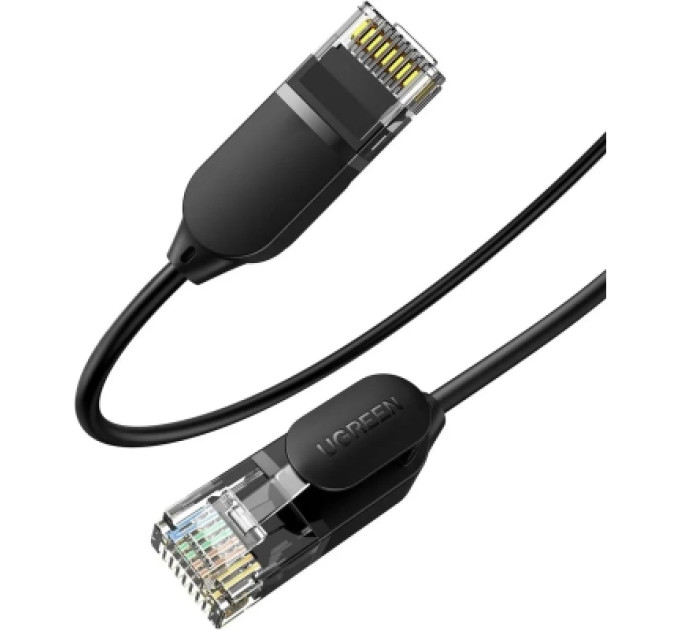 Патч-корд 1.5м, UTP cat 6 RJ-45 COPPER black Ugreen (U_70333)