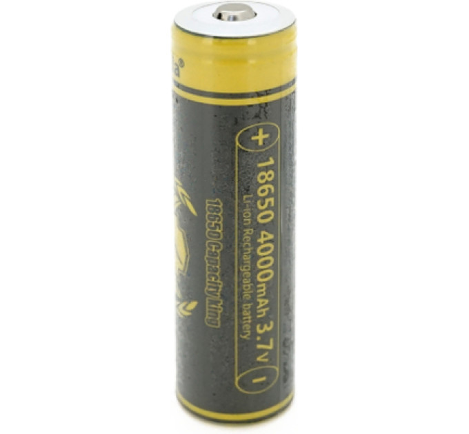 Акумулятор 18650 4000mah (3800-4000mah), 3.7V(2.75-4.2V) Liitokala (King-4000-JT)