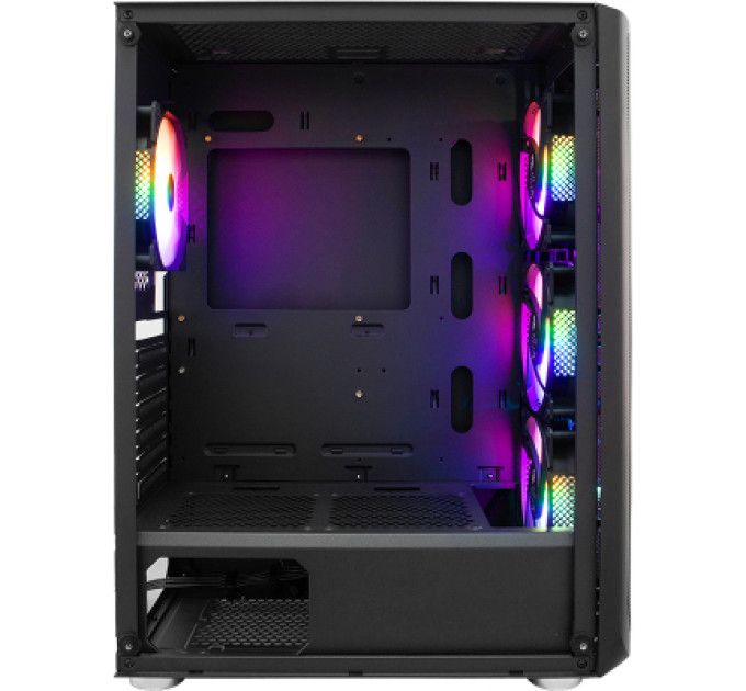 Корпус для ПК 1stPlayer X4-BK-4F1-PS-750FK-EU