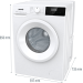 Пральна машина автоматична Gorenje WNHPI 62SCSIRV/UA (WFLP6012)