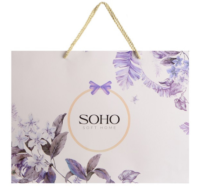 Комплект постельного белья Soho Євро Lounge 200х230 см One Rose