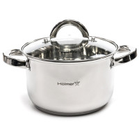 Кастрюля з кришкою  Hölmer CR-18426-SS