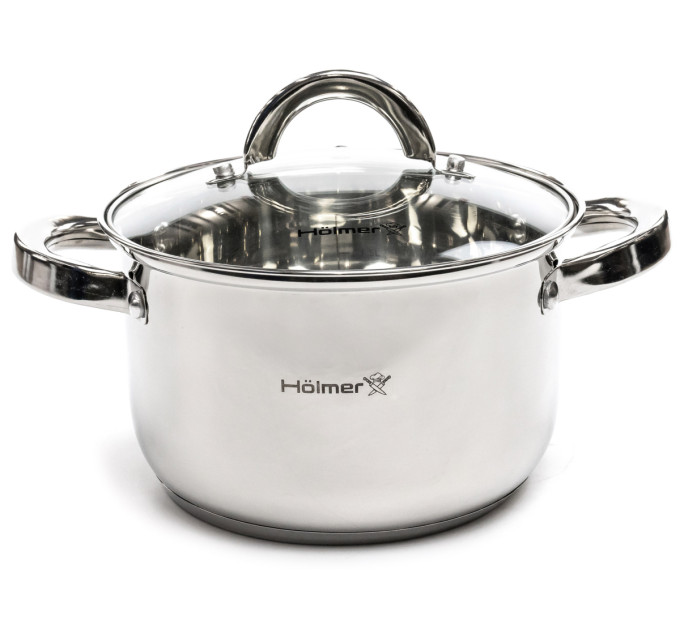 Кастрюля з кришкою Hölmer CR-18426-SS Кастрюля з кришкою Hölmer CR-18426-SS