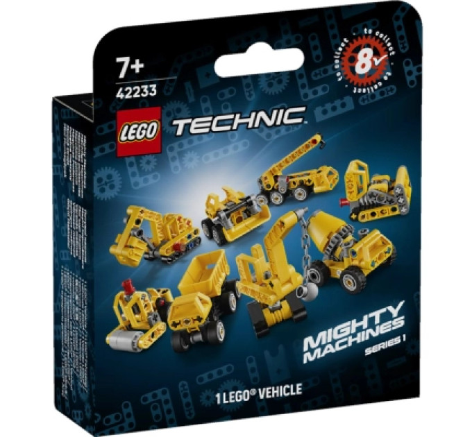 Конструктор LEGO Technic Потужні машини (42233)