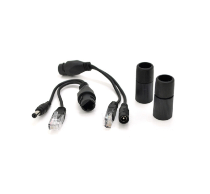 Адаптер PoE Voltronic POE-FS1201RJ45/DC5.5*2.1 black