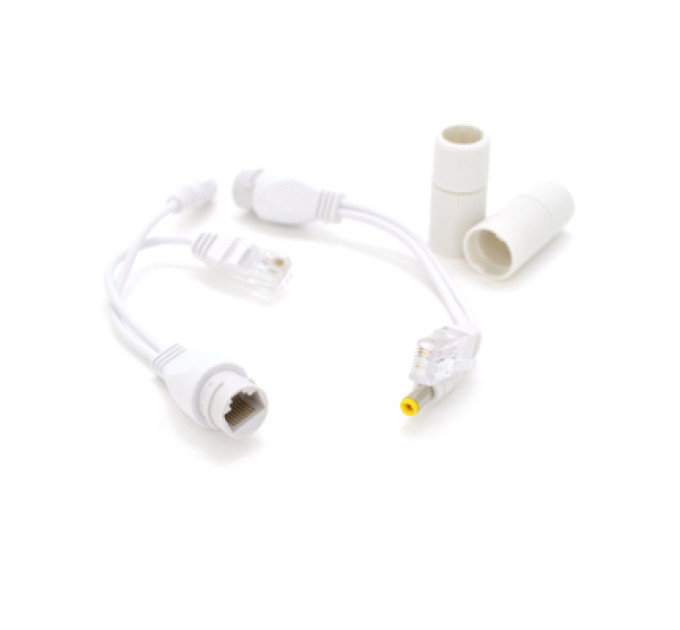 Адаптер PoE Voltronic POE-FS1201RJ45/DC5.5*2.1 white