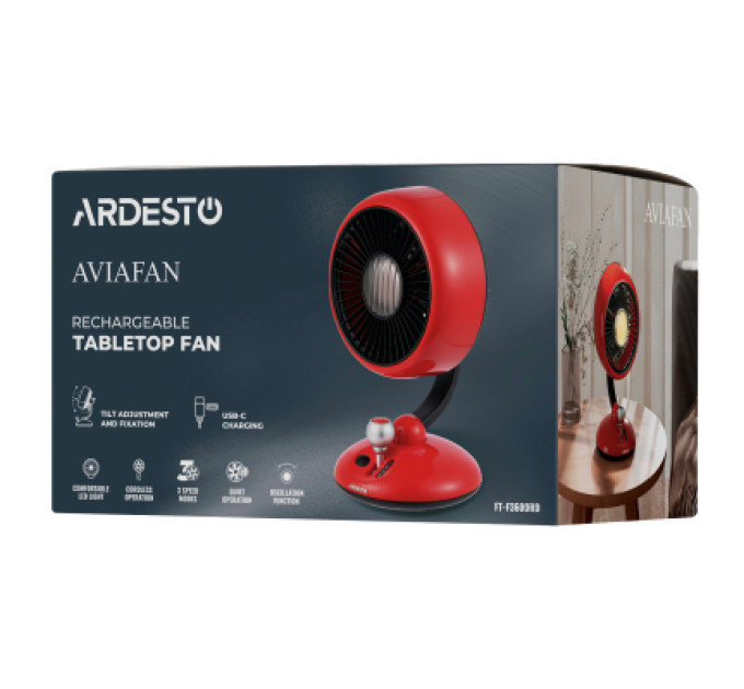 Вентилятор ARDESTO FT-F3600RD