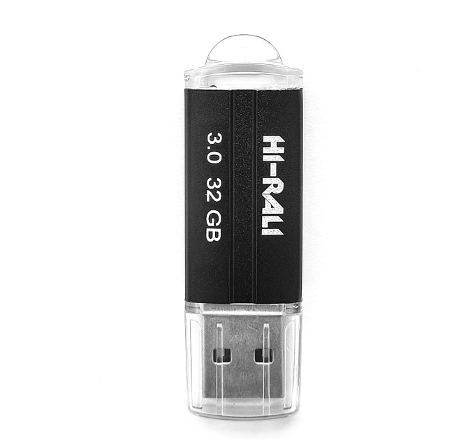 Флеш-накопичувач USB3.0 32GB Hi-Rali Corsair Series Black (HI-32GB3CORBK)