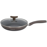 Сковорідка  Holmer Magnetic Chef 26 см з кришкою Коричнева (FP-12226-SBMBL)