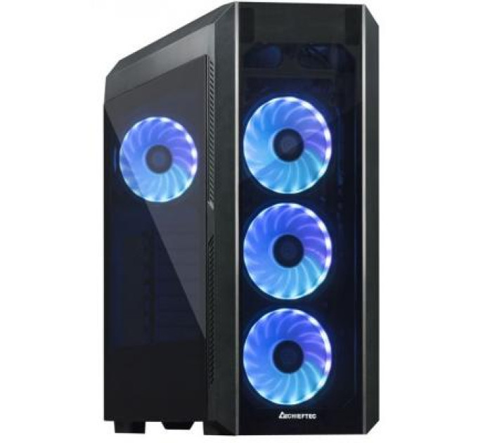 Chieftec Корпус Chieftec Scorpion 3 Tempered Glass Edition (GL-03B-OP)