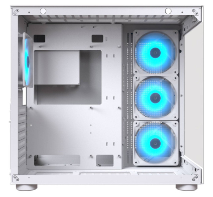 Cougar Корпус комп'ютерний Cougar FV150 RGB, білий