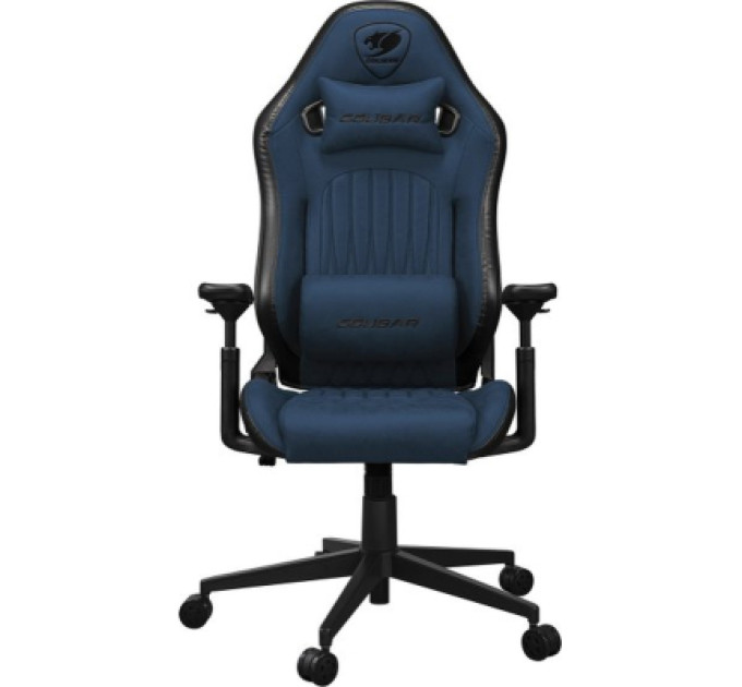 Крісло ігрове EXPLORE Navy Blue F, синій