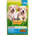 Purina Friskies Сухий корм для собак Purina Friskies Junior з куркою, овочами і молоком 2.4 кг (7613034232205)