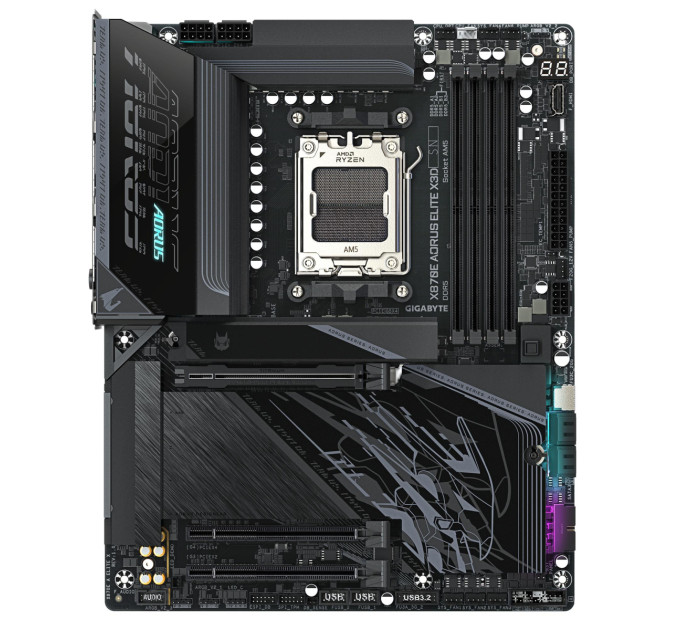 GIGABYTE Материнська плата AMD X870E SAM5 ATX X870E A ELITE X GIGABYTE
