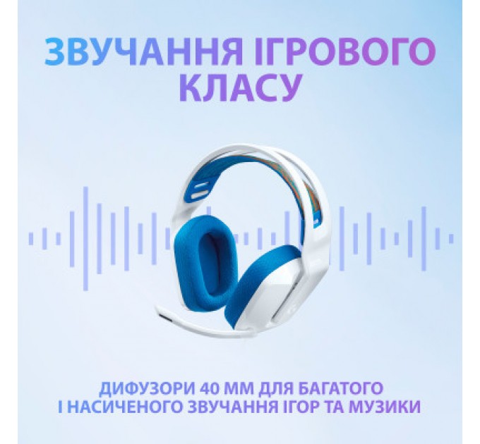 Logitech Навушники Logitech G335 Wired Gaming White (981-001018)