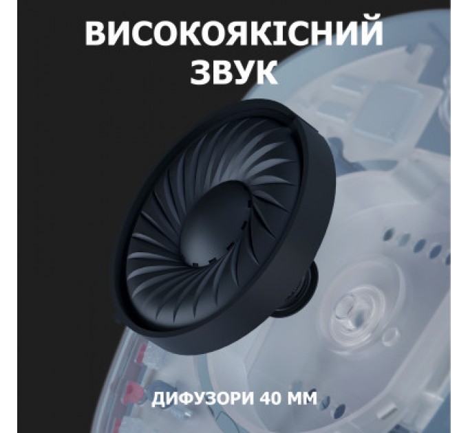 Logitech Навушники Logitech G435 Lightspeed Wireless Gaming Headset Blue (981-001062)