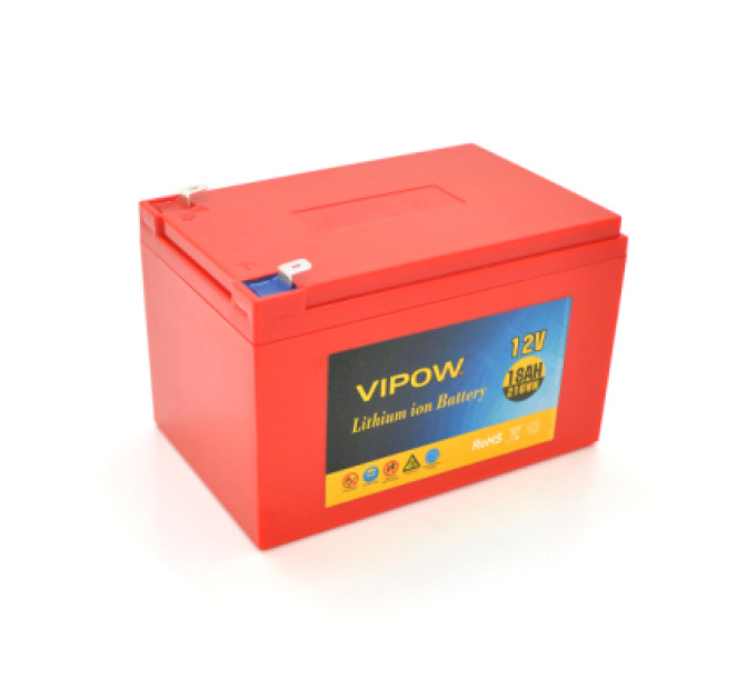 Vipow Батарея до ДБЖ Vipow Li-ion 12V 18Ah, BMS (VP-12180LI)