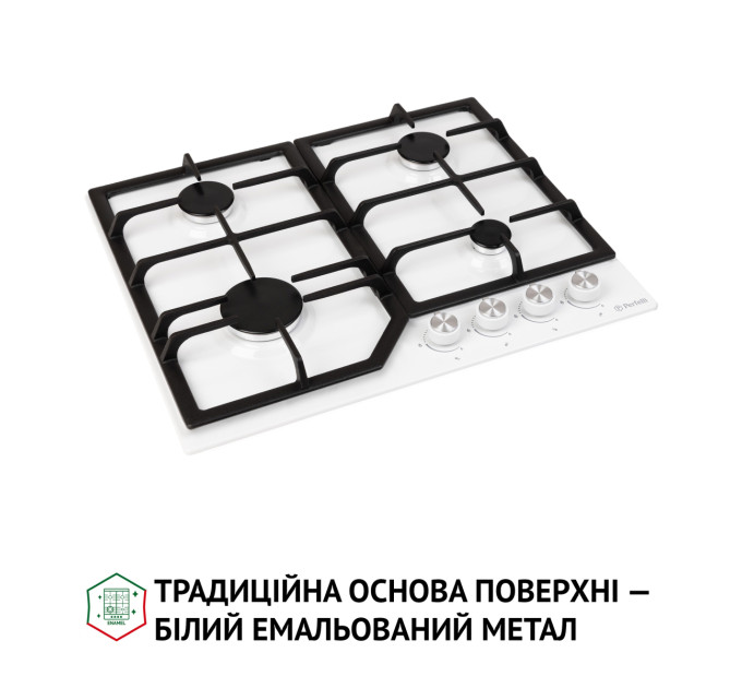 Варильна поверхня PERFELLI HGM 61424 WH