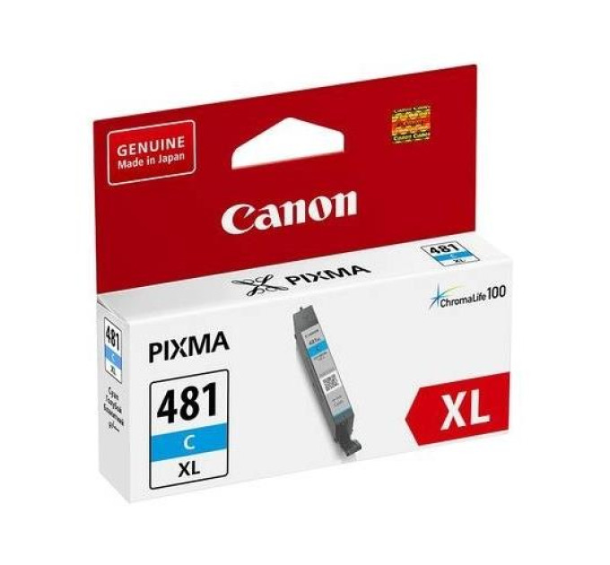 Струменевий картридж Canon CLI-481XL Cyan (2044C001)