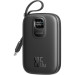 JOYROOM Батарея універсальна JOYROOM 10000mAh, 22.5W, PD, QC, built-in USB-C cable, Black (JR-PBF17)