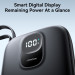 JOYROOM Батарея універсальна JOYROOM 10000mAh, 22.5W, PD, QC, built-in USB-C cable, Black (JR-PBF17)