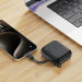 Acefast Батарея універсальна Acefast 10000mAh, 20W, PD, QC/3.0, build Type-C cable, M15, Black (6974316283973)