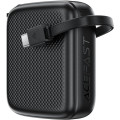 Acefast Батарея універсальна Acefast 10000mAh, 20W, PD, QC/3.0, build Type-C cable, M15, Black (6974316283973)