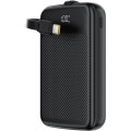 Acefast Батарея універсальна Acefast 10000mAh, 22.5W, PD, QC/3.0, build Type-C cable, M13, Black (6974316283959)