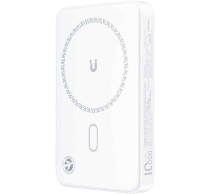Acefast Батарея універсальна Acefast Magnetic Wireless 10000mAh, 20W, PD, QC/3.0, QI 15W, M26, White (6974316285212)