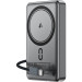Acefast Батарея універсальна Acefast Magnetic Wireless 10000mAh, 22.5W, PD, QC/3.0, QI 15W, M18, Black (6974316284017)