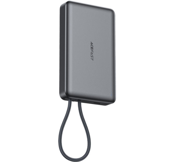 Acefast Батарея універсальна Acefast Magnetic Wireless 10000mAh, 22.5W, PD, QC/3.0, QI 15W, M18, Black (6974316284017)