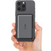 Acefast Батарея універсальна Acefast Magnetic Wireless 10000mAh, 22.5W, PD, QC/3.0, QI 15W, with holder M17, Black (6974316284000)