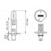 Bosch Автолампа Bosch галогенова 55W (1 987 302 801)