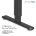 OfficePro Комп'ютерний стіл OfficePro ODE1470DW Dark Wood/Black (ODE1470DW)