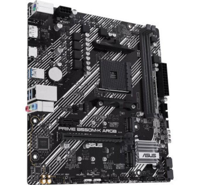 ASUS Материнська плата ASUS PRIME B550M-K ARGB